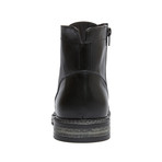 Toe Cap Derby Ankle Boot // Black (Euro: 44)