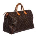 Canvas Leather Monogram Speedy 40 cm Doctor Bag // Pre-Owned // SP0944