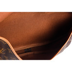 Monogram Canvas Leather Saumur 30 cm Messenger Bag // Pre-Owned // 893FC