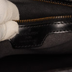 Black Epi Leather Lussac Document Tote Bag // Pre-Owned // VI0976
