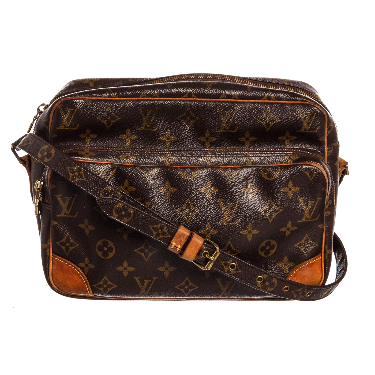 Monogram Canvas Leather Nile MM Messenger Bag // Pre-Owned // AR0034 -  Pre-Owned Louis Vuitton - Touch of Modern
