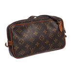 Monogram Canvas Leather Marly Side Bag // Pre-Owned // 862TH