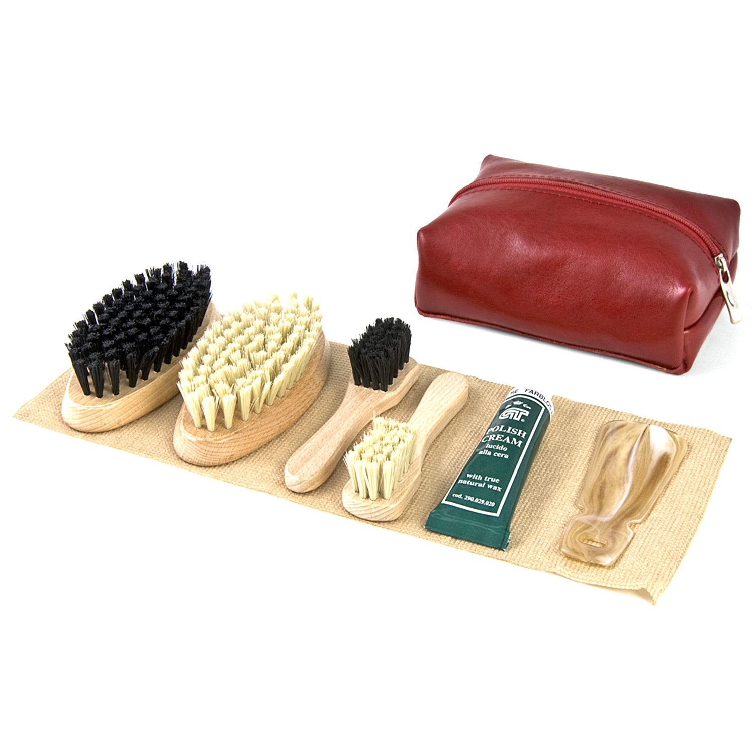 shoe polish set