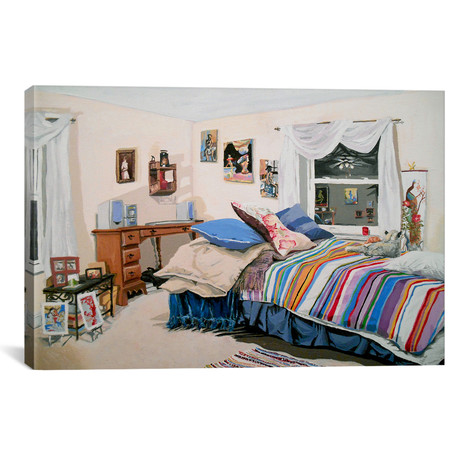 My Bedroom // Hillary White (18"W x 26"H x 0.75"D)