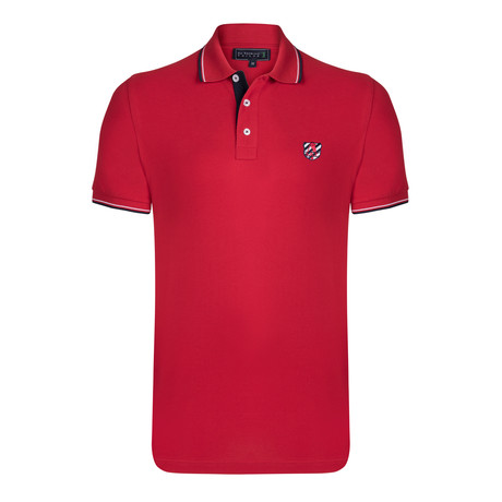 Insert Short Sleeve Polo // Red (S)