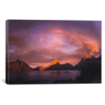 Sunset Rainbows, Senja // Steffen Fossbakk (26"W x 18"H x 0.75"D)