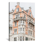 Building Corner, London, England // lovelylittlehomeco (26"W x 18"H x 0.75"D)