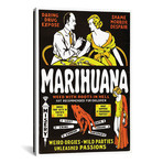 Marihuana Film Poster II // Radio Days (12"W x 18"H x 0.75"D)