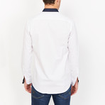 St. Lynn // Teo Button Up // White (Large)