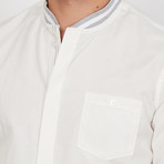 St. Lynn // Conor Button Up // White (Large)