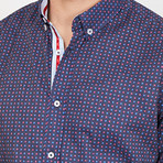 St. Lynn // Angus Button Up // Navy (Small)