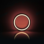 Fire Gateway Carbon Fiber Ring // Red + Black (Size: 7)