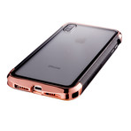 AERO Hybrid Metal + ABS Bumper Case // Polished Gold (iPhone XR)