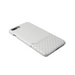 VENANO B Top Grain Leather Case // Pearl White (iPhone 7/8)