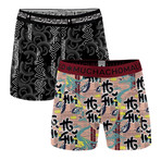 Men's Short 2-Pack Flip Tha Script (Small)