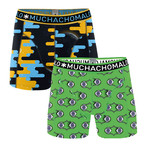 Men's 2-Pack Short Sleep When I'm Dead (Medium)