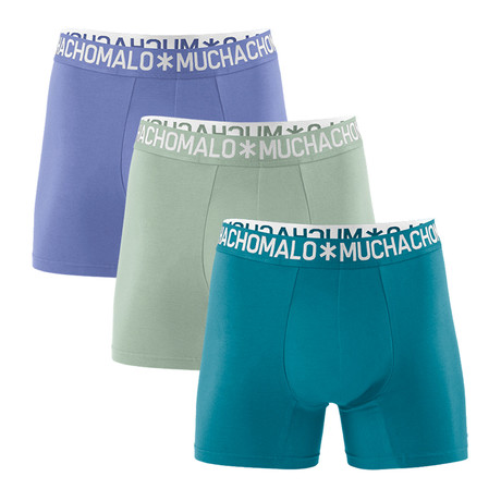 Men's 3-Pack Cotton Solid (Small)