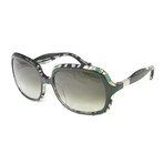 EP637S-024 Sunglasses // Dark Green