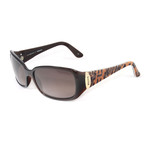 EP677S-204 Sunglasses // Chocolate Leopard