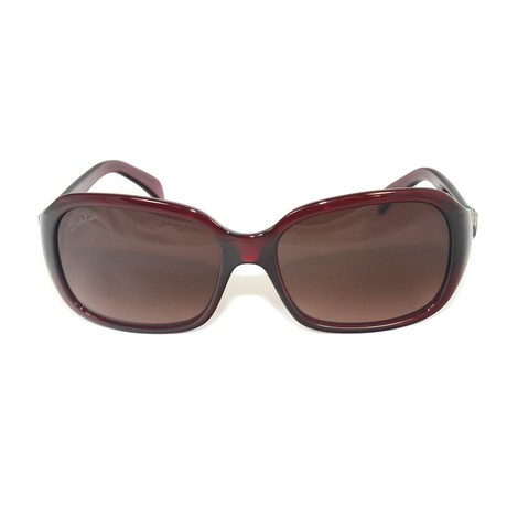 EP692S-604 Sunglasses // Burgundy