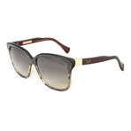 EP728S-236 Sunglasses // Brown Gradient