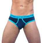 Almost Naked Retro Brief // Navy (M)
