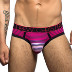 Almost Naked Brief // Heartbeat Stripe (M)
