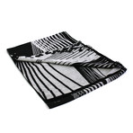 Abstract Bamboo Scarf // Black + White