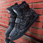 Atlas Print Sneaker // Black + Camo (US: 10)
