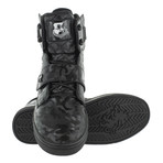 Atlas Print Sneaker // Black + Camo (US: 10.5)