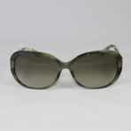 Women's SF613S-337 Sunglasses // Green Horn