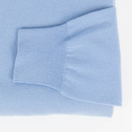 Brioni // Cashmere Crewneck Sweater // Blue (Euro: 44)