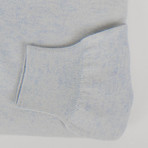 Cashmere V-Neck Knit Sweater // Blue (Euro: 48)