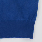 Brioni // Cashmere Blend Crewneck Knit Sweater // Blue (Euro: 44)