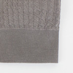 Brioni // Cashmere Blend Knit Cardigan Sweater // Gray (Euro: 44)