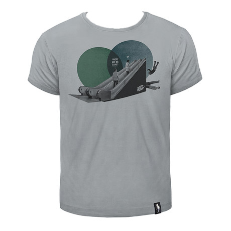Escalator T-shirt // Highrise Gray (XS)