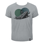 Escalator T-shirt // Highrise Gray (L)