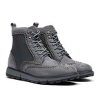 Motion Wing Tip Boot // Gray + Black (US: 12)