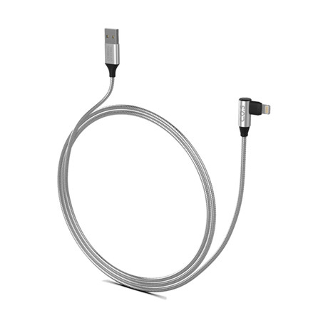 THE ONE CORD™ Triple Blind Charger // Silver (3')