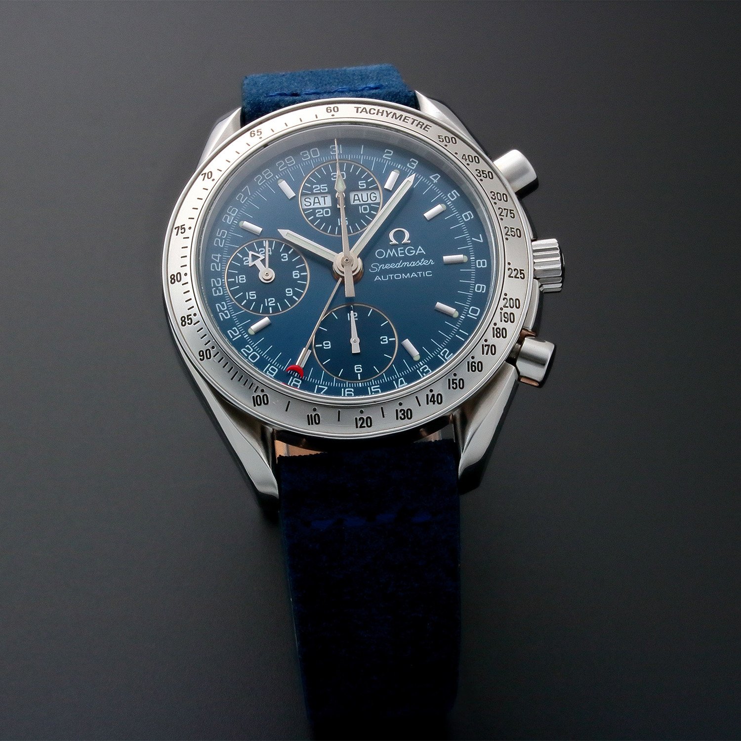 Omega Speedmaster Sport Day Date Chronograph Automatic // 35205 // Pre ...