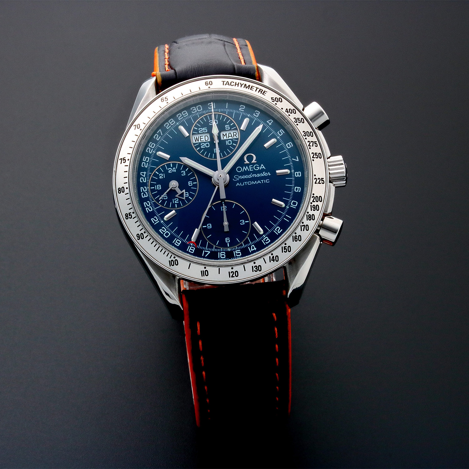 Omega Speedmaster Sport Day Date Chronograph Automatic // 35205 // Pre ...