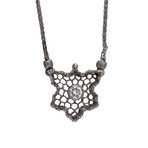 Vintage Mario Buccellati 18k White Gold Diamond Necklace // Chain: 16"