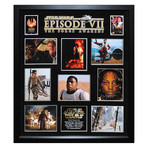 Signed + Framed Collage // Star Wars Episode VII: The Force Awakens