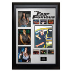 Signed + Framed Collage // Fast & The Furious