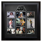Signed + Framed Collage // Star Wars