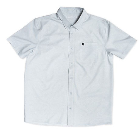 Laird Hamilton Mens MAGNATE Short Sleeve Shirt with HYPER4 Stretch Fabric