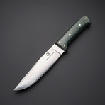 D2 // Convex Grind Bushcraft-Camping Knife