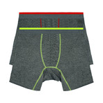 Electric Glow Boxer Briefs // Pack of 2 // Multi (S)