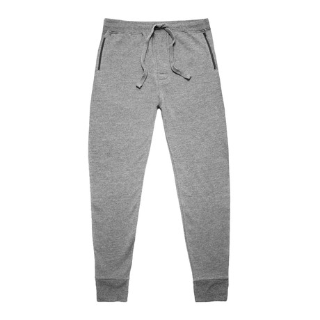 Zip Fleece Sweatpant Mood Jersey // Grey (S)