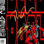 Deadpool #1 1993 // Stan Lee + Ryan Reynolds Signed Comic // Custom Frame (Signed Comic Book Only)